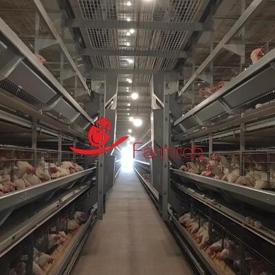 Chicken-First Layer Chicken Cage System with Innovative Cage Frame Design in Pakistan Farms